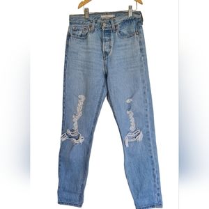 Levi's High Rise Wedgie Jeans Size 25